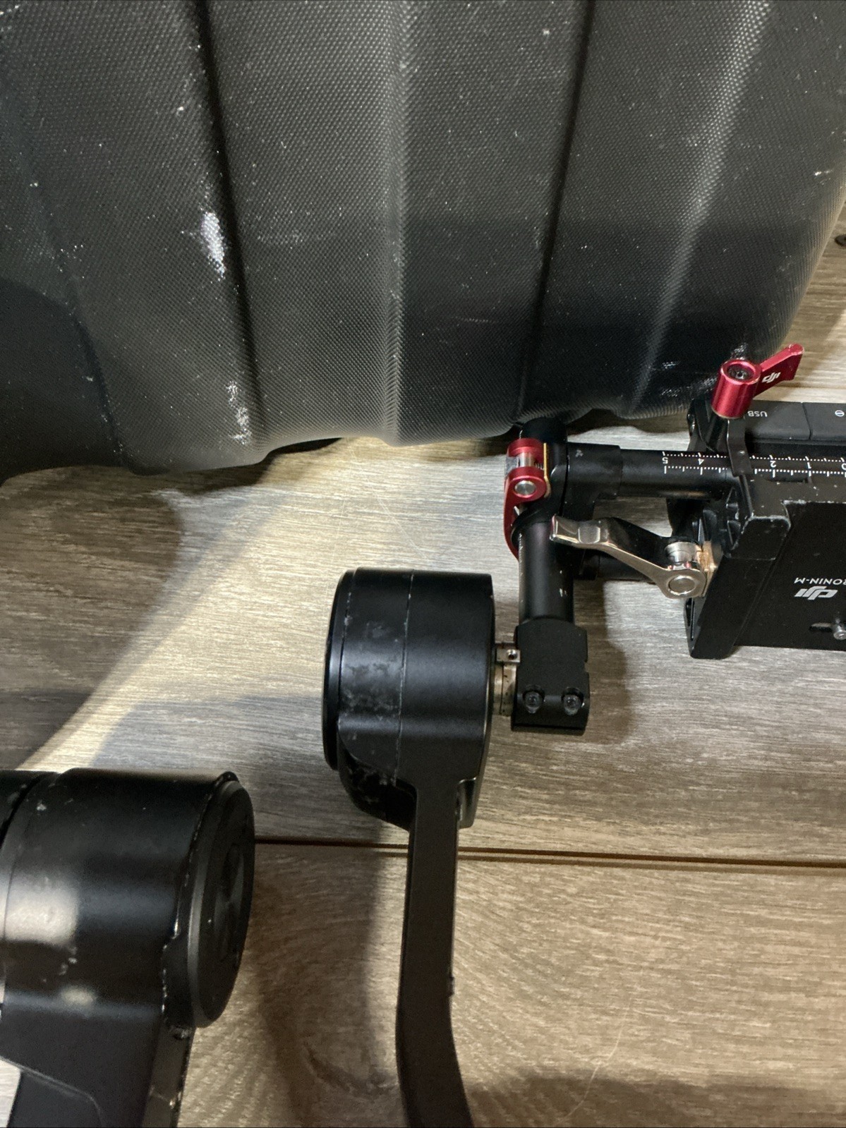 DJI Ronin M Gimbal Camera Stabilizer With Battery Remote Stand - Tested No Chrgr