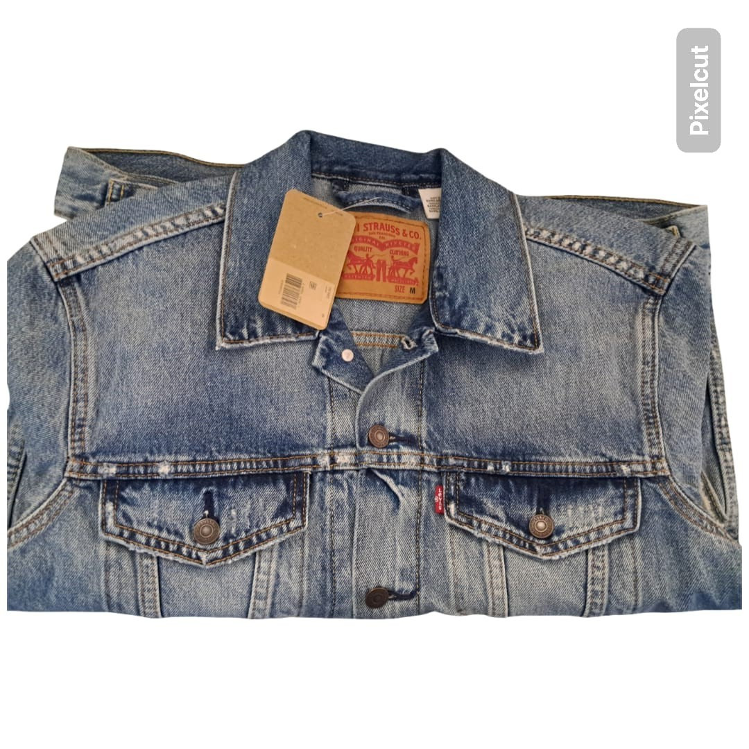 New Levi's Mens Denim Jacket/Trucker Style – Skyline Trucker- Size: MultiSize