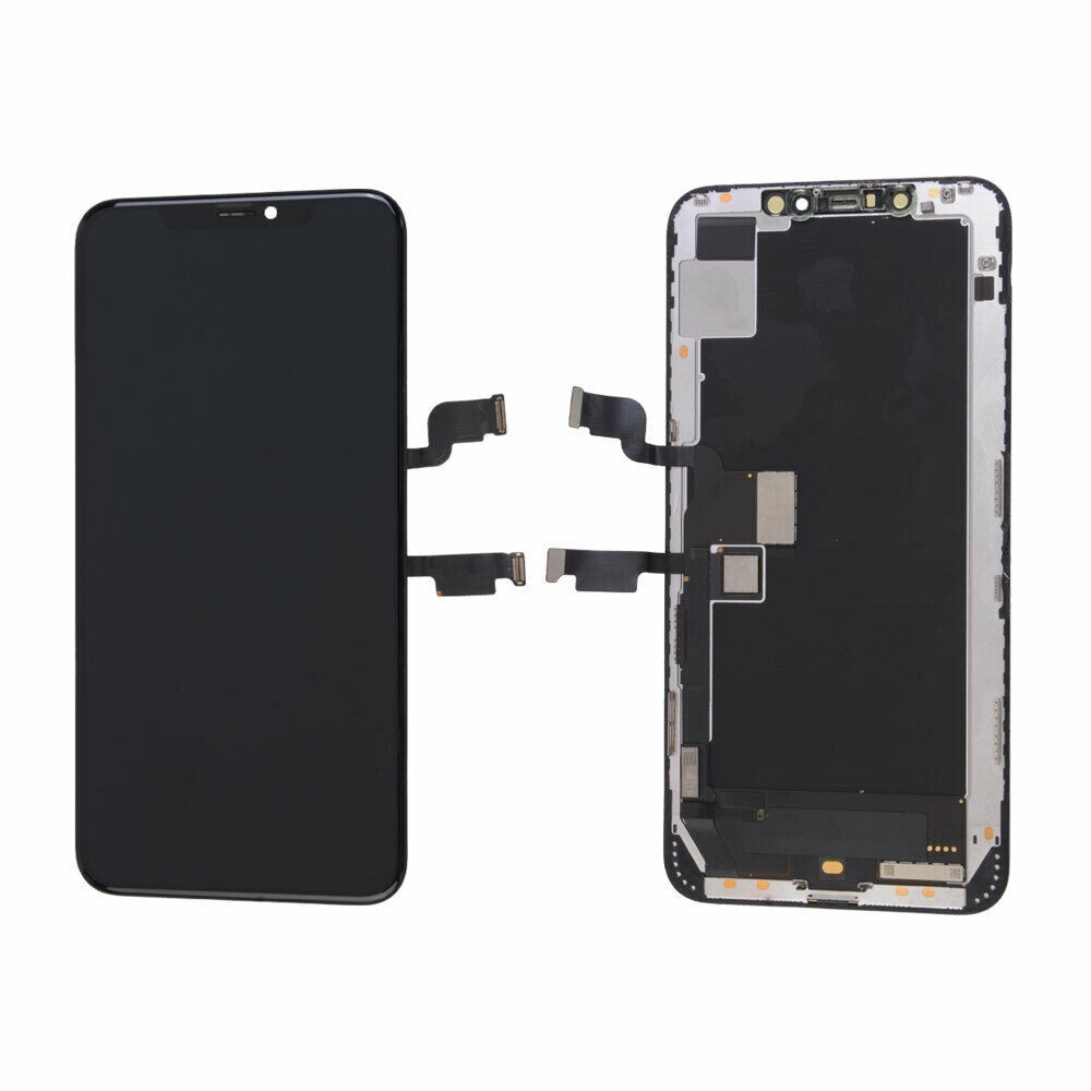 Soft OLED For iPhone XS Max Display LCD Screen Touch Digitizer Frame Replacement