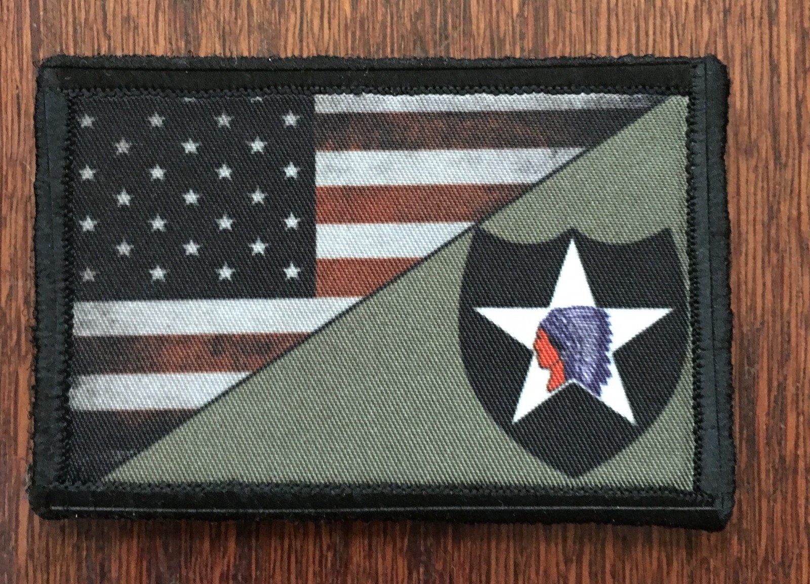 Full Color 45thth Infantry Division Thunderbirds Morale Patch Tactical Army