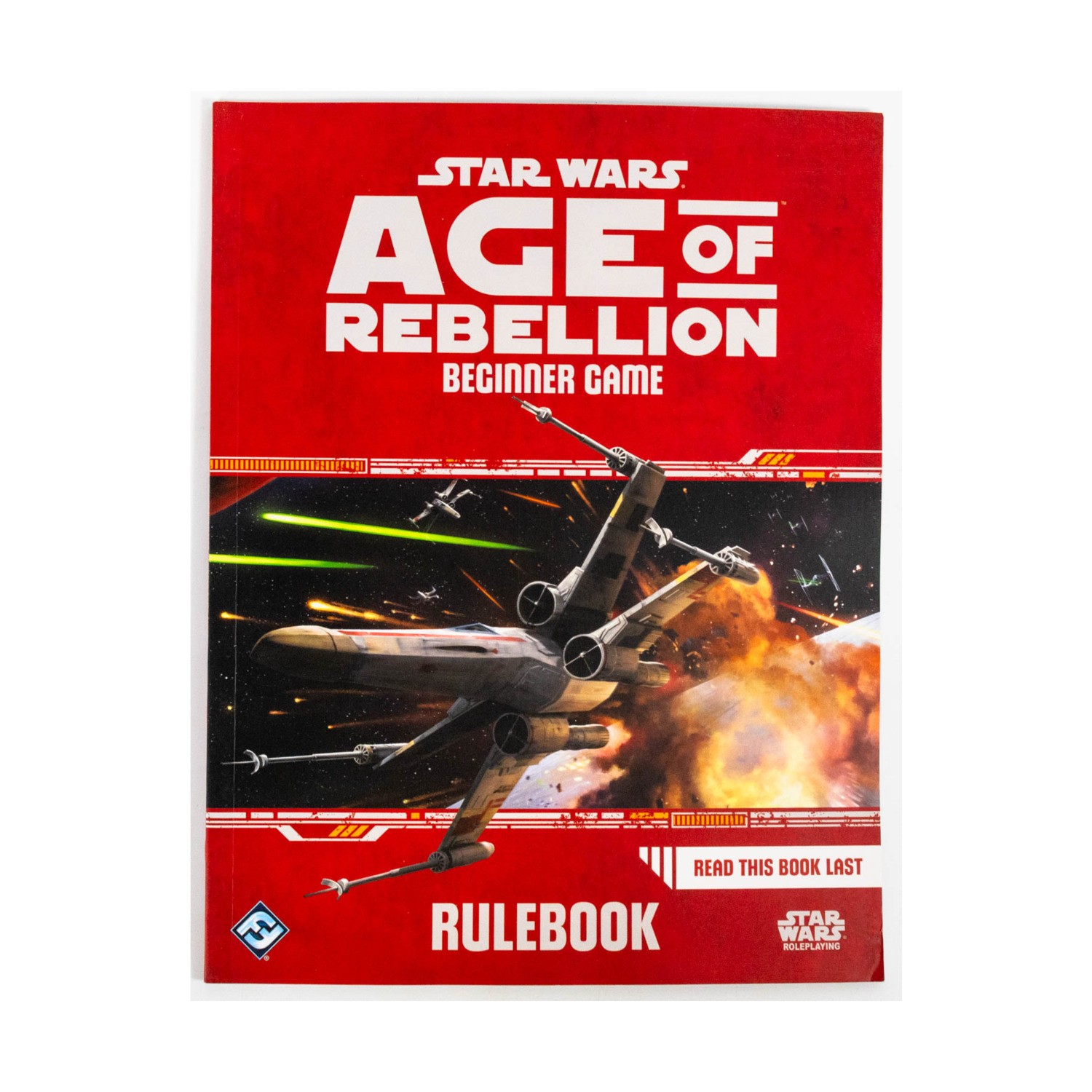 Star Wars RPG Age of Rebellion - Beginner Game, Rulebook Only! EX