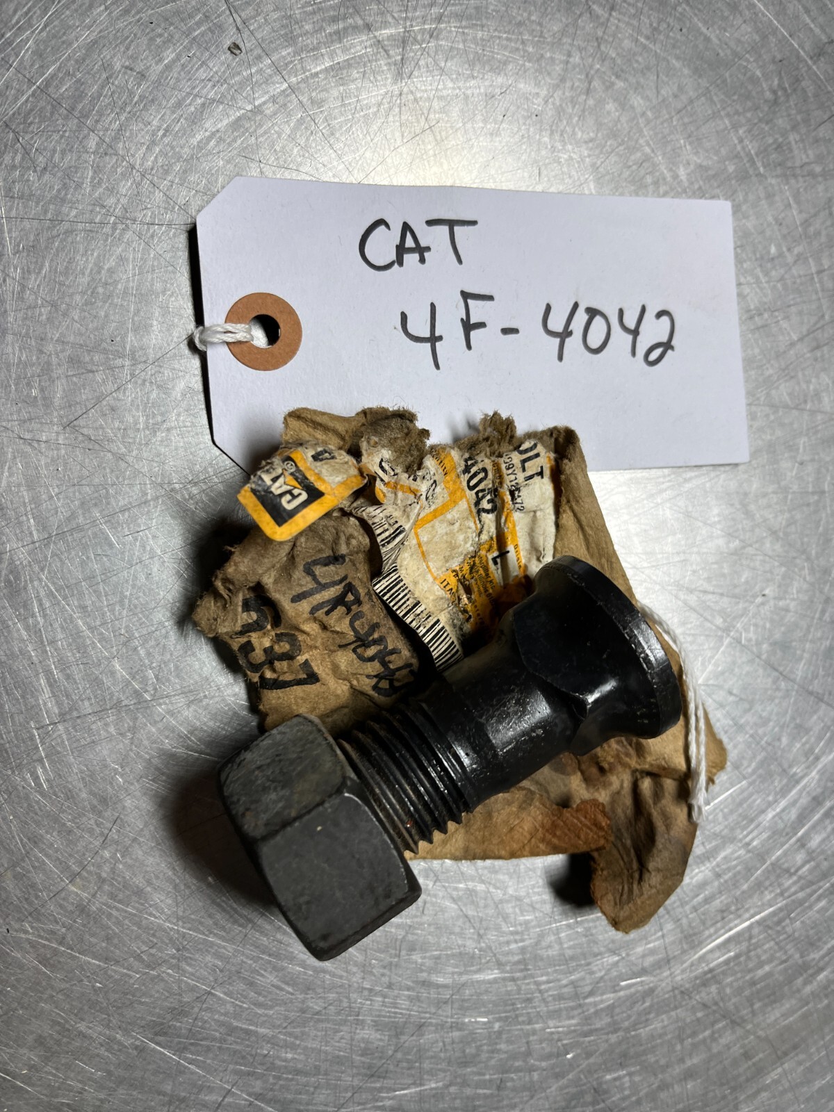 4F4042 OEM CAT  BOLT & NUT  fits IT38G IT38GII IT38H IT62G IT62GII IT62H R1700G