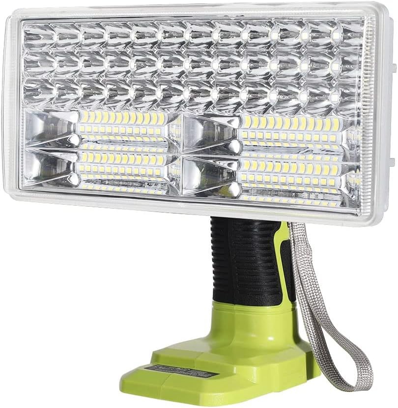 4200LM Handheld Cordless LED Work Light for Ryobi 18V ONE+ Li-ion Ni-Cad Battery