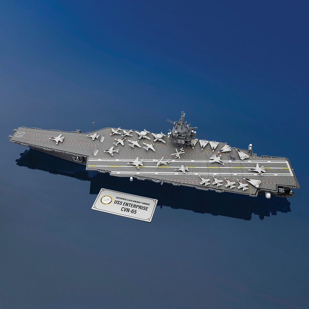 FOV1/700 USS Enterprise (CVN-65) Waterline Version static model
