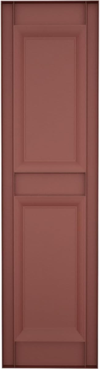 LP2C14X06400RD Custom Two Equal Panels, Raised PanelShutter (Per Pair)14 1/2"