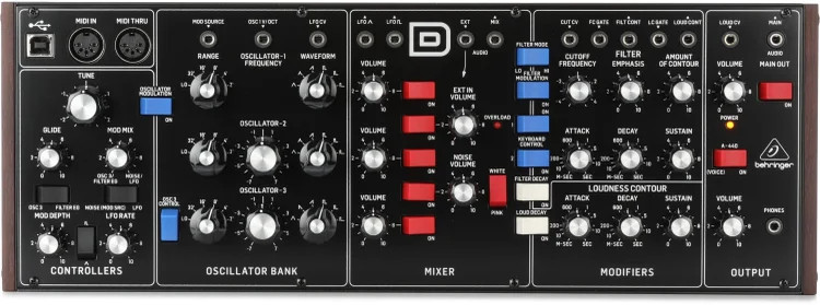 Behringer Model D Analog Synthesizer