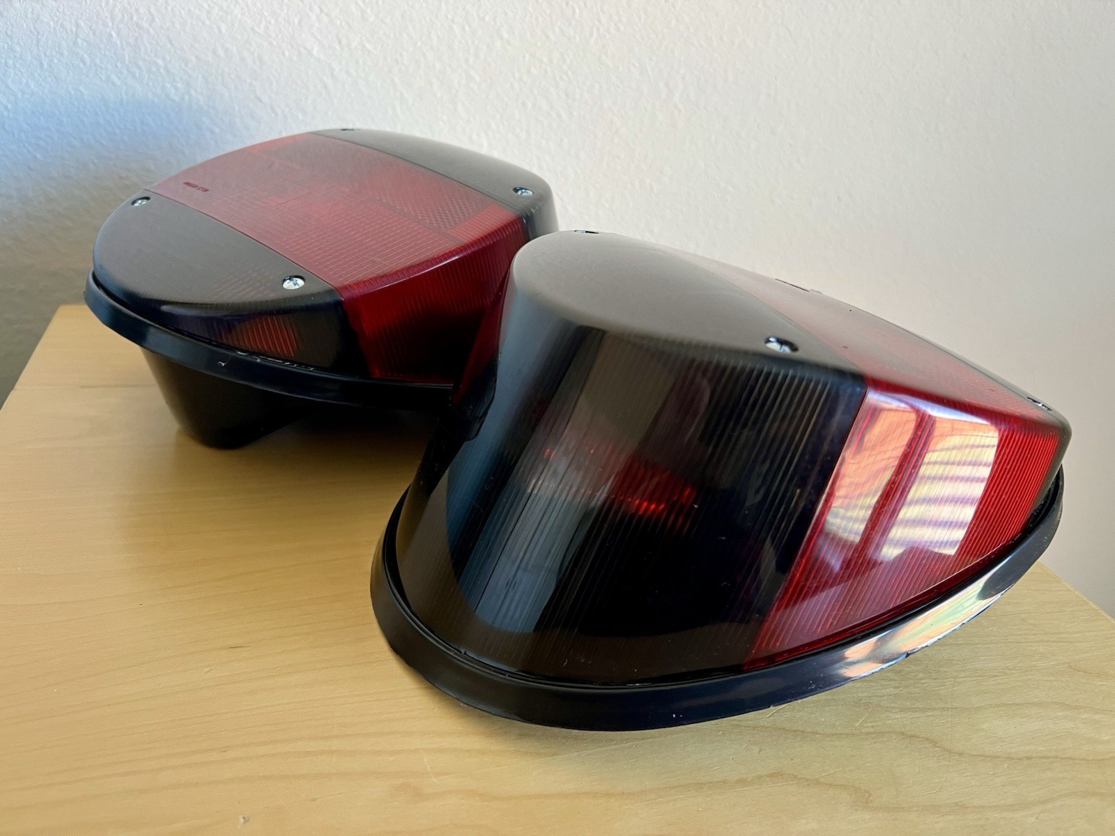 VW T1 Bug & Super Beetle & Thing Tail Light Tailights SMOKE SET