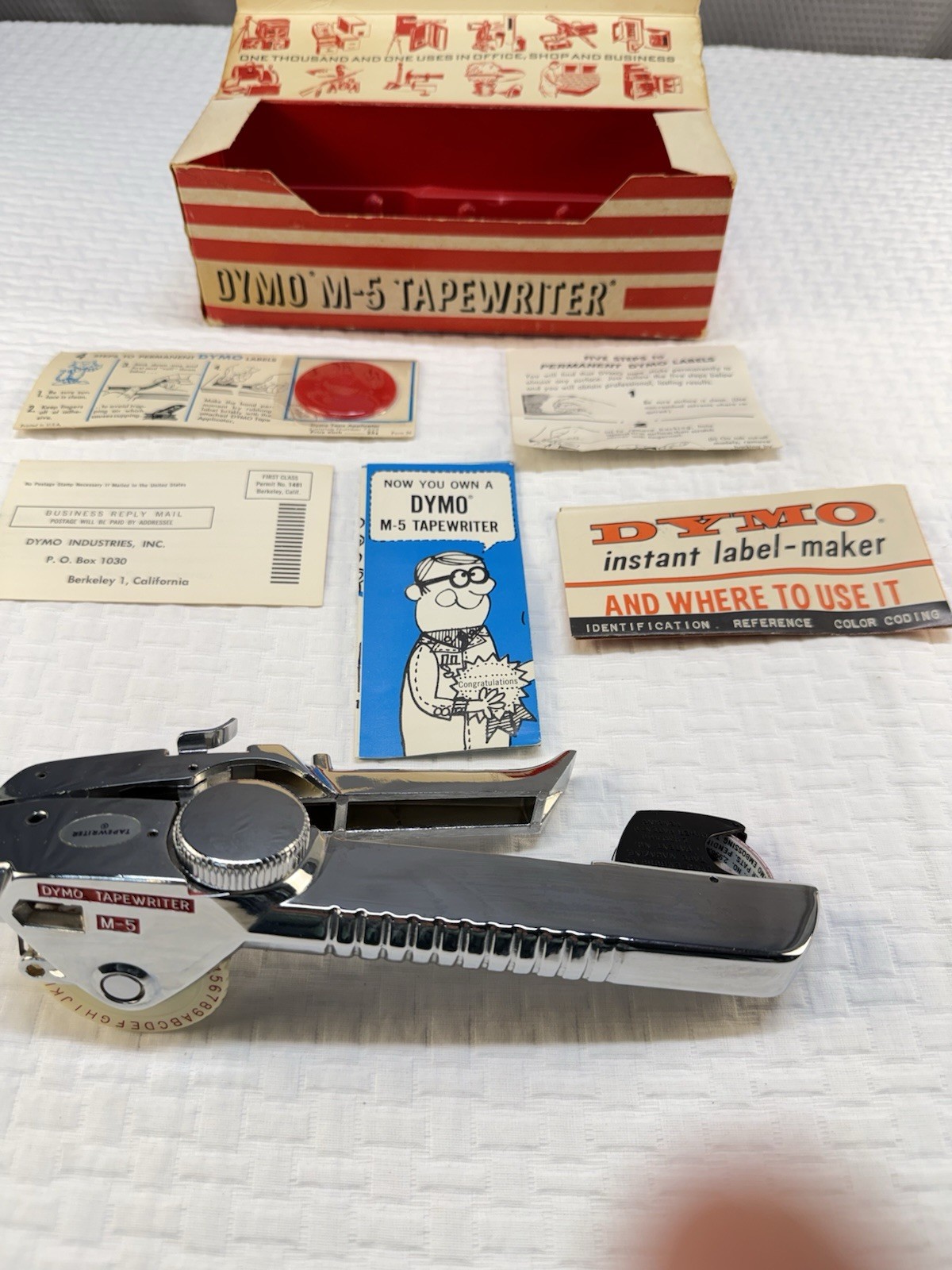Dyno Tape writer
