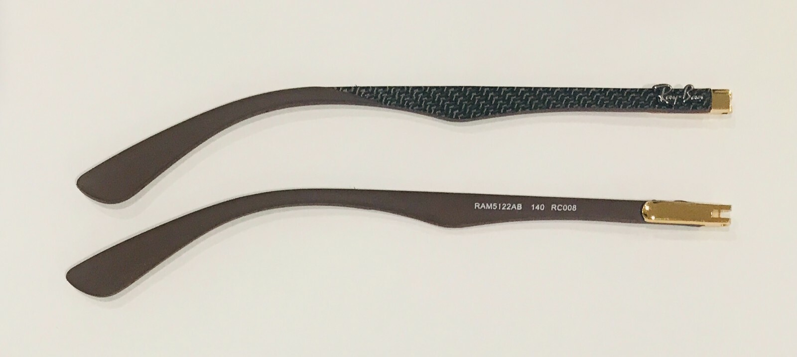 Ray Ban RB 8313 8409 8410 8411 Dark Carbon 001 Replacement Arm