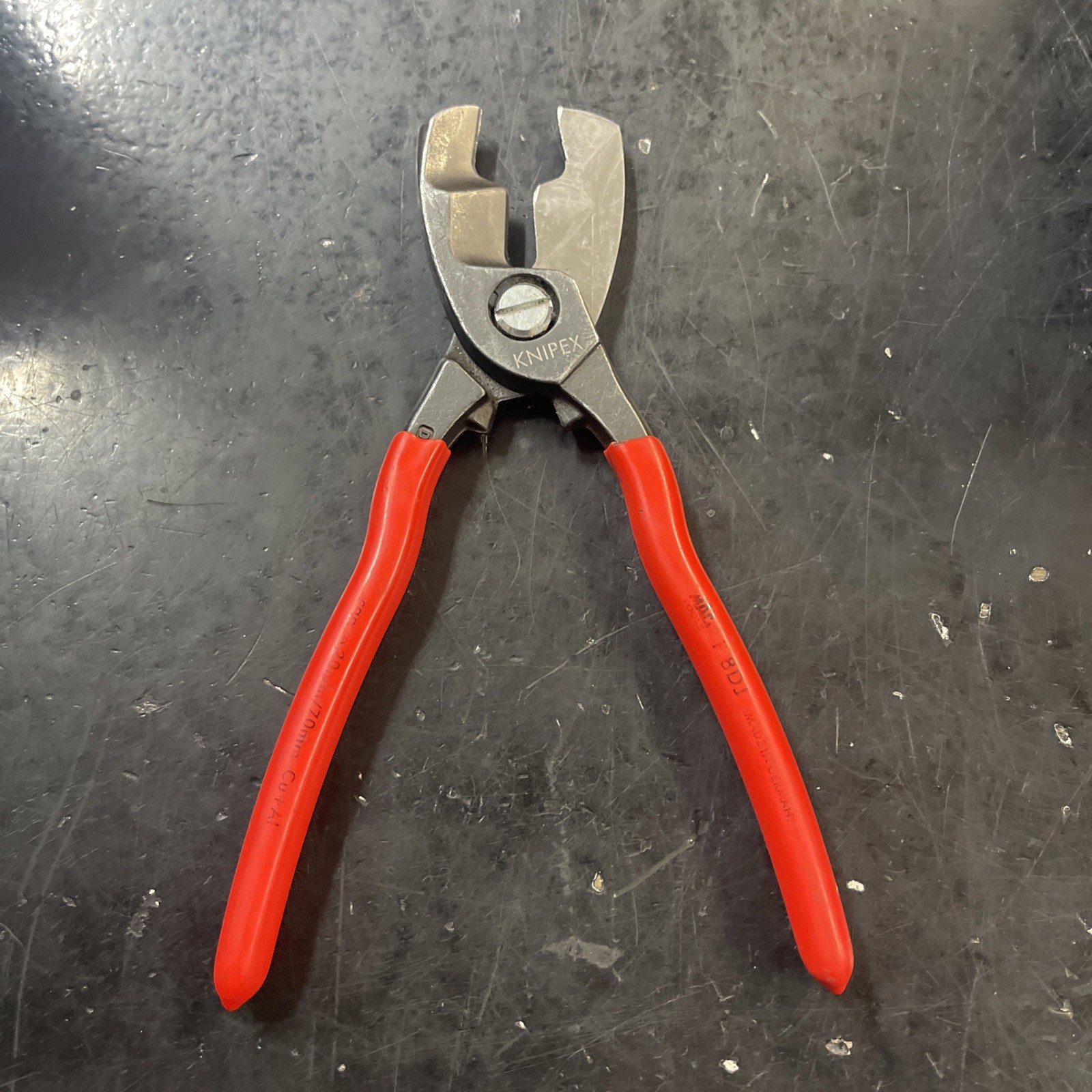 Mac Knipex P8DJ Cable Shears with Twin Cutting Edge - 8"