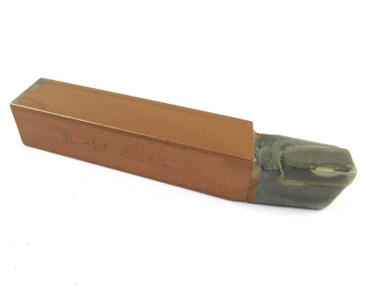 1pc ACT BL-12 C5 Grade Carbide Brazed 15° Angle Lathe Tool Bit 3/4" Shank