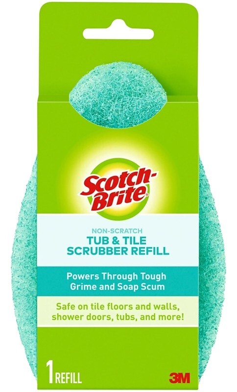 Scotch-Brite 560-6 Non-Scratch Tub & Tile Scrubber Refill, 1 Refill