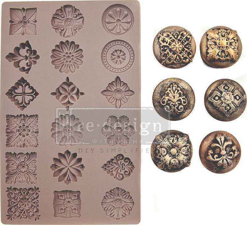 Redesign Mould 5"X8"X8mm Curio Trinkets