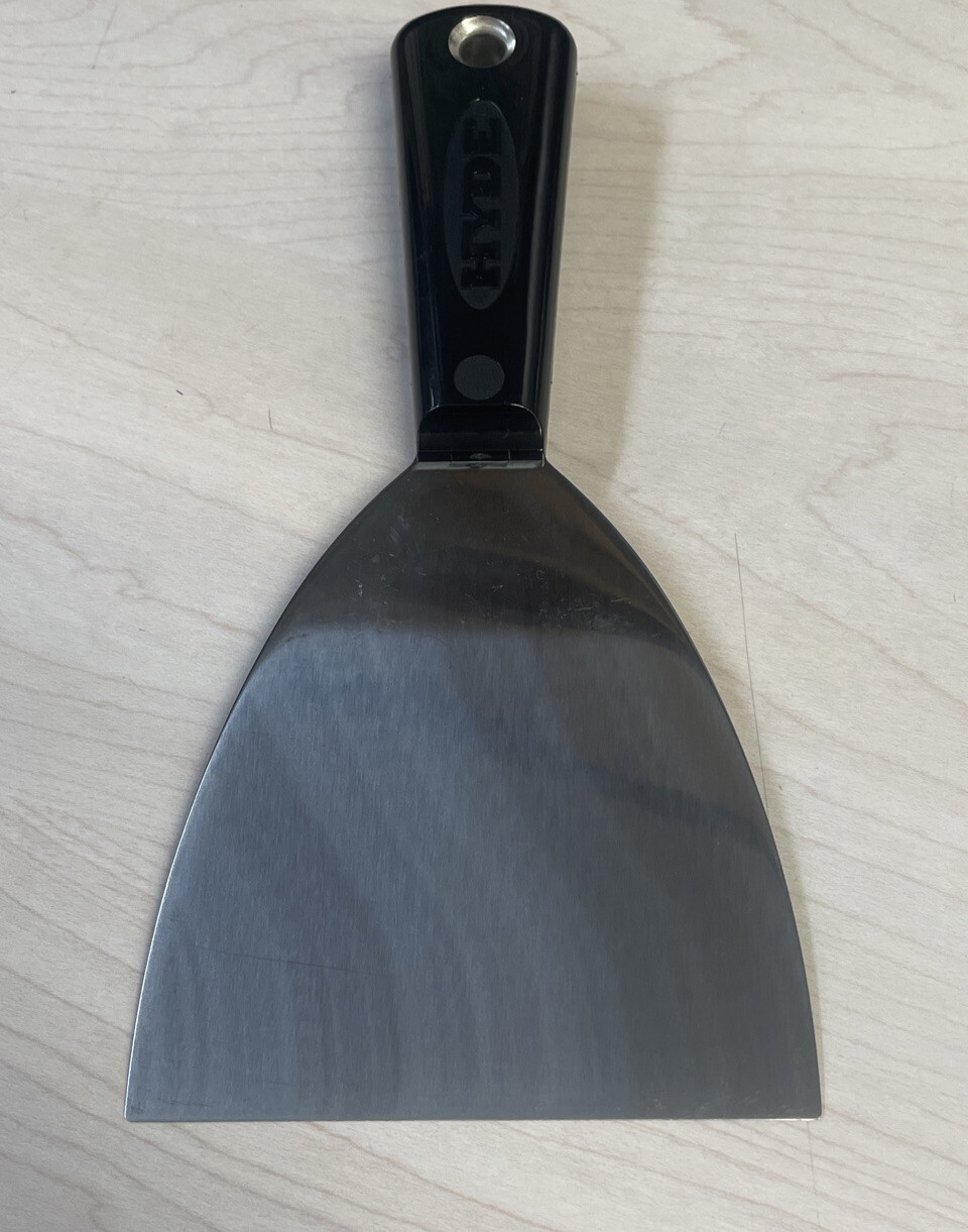 Hyde 4" Joint Knife Paint Scraper Flexible Carbon Steel