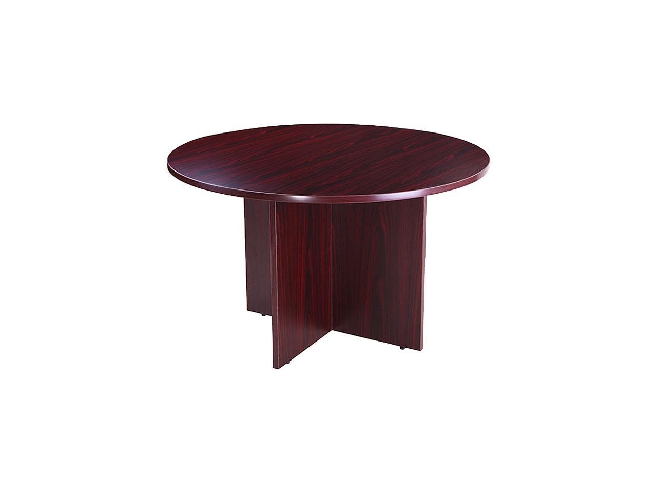 Boss N127-M Boss 42 in. Round Table, Mahogany