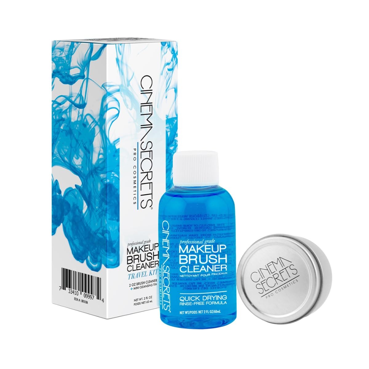 Original Blue Vanilla Makeup Brush Cleaner Kit - Professional Cleanser