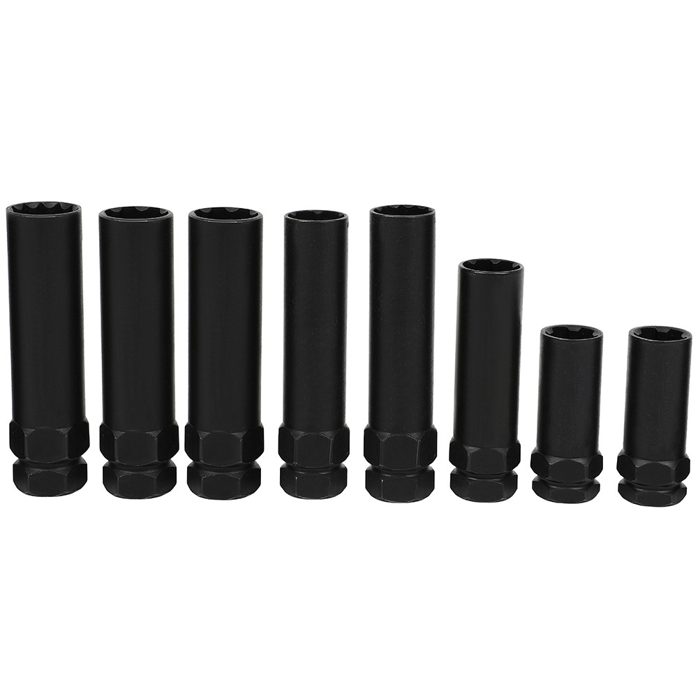 16pcs Universal Security Locking Lug Nut Master Key Set Wheel Lock Removal Tool