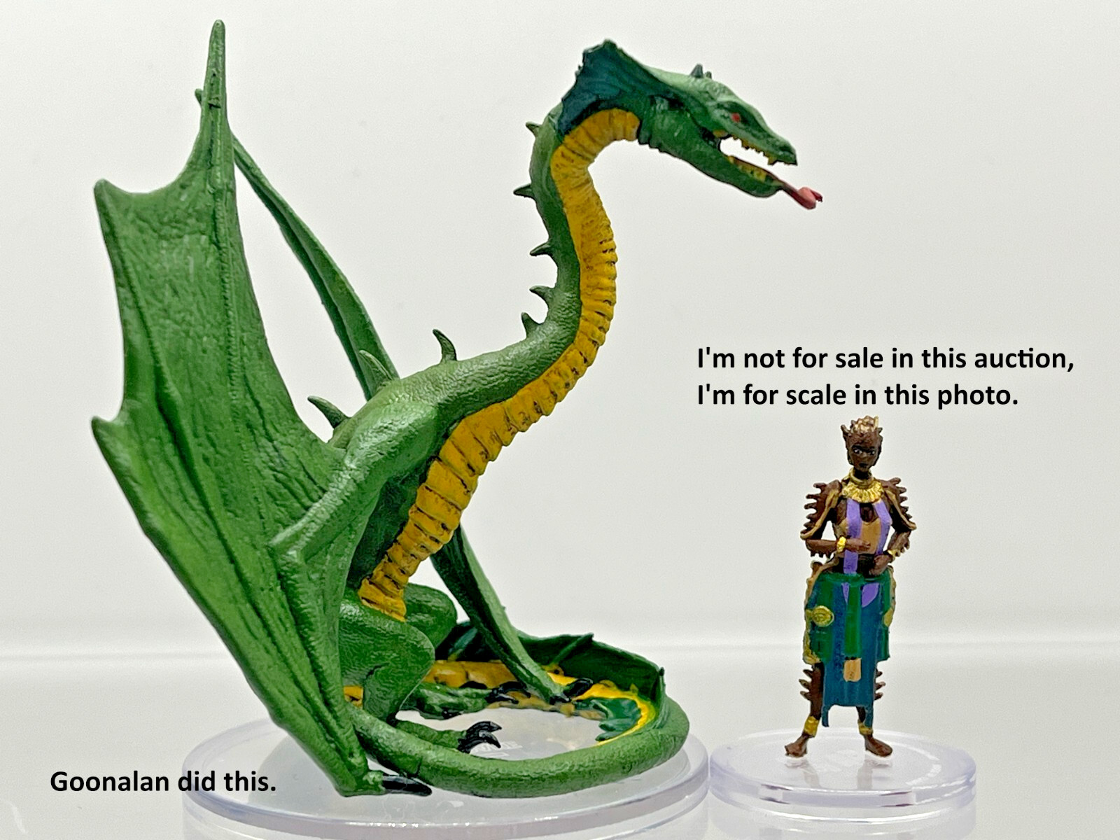 D&D Pathfinder Mini Mwangi Expanse 28 Jungle Drake UC LARGE