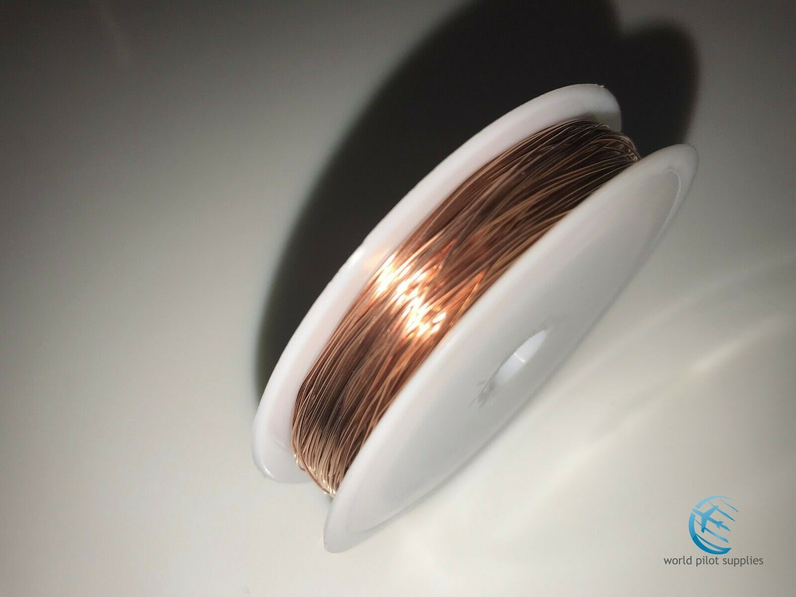 MALIN AVIATION .016 COPPER BREAKAWAY AIRCRAFT SAFETY WIRE 20 yds roll w/ certs