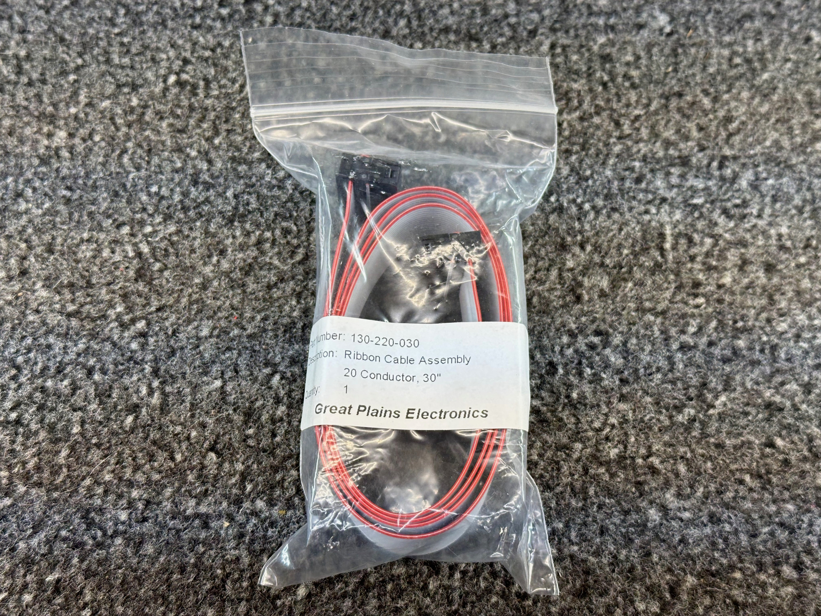 Bally Williams Pinball Machine Display Board Ribbon Cable 20 Pin 30 In NEW