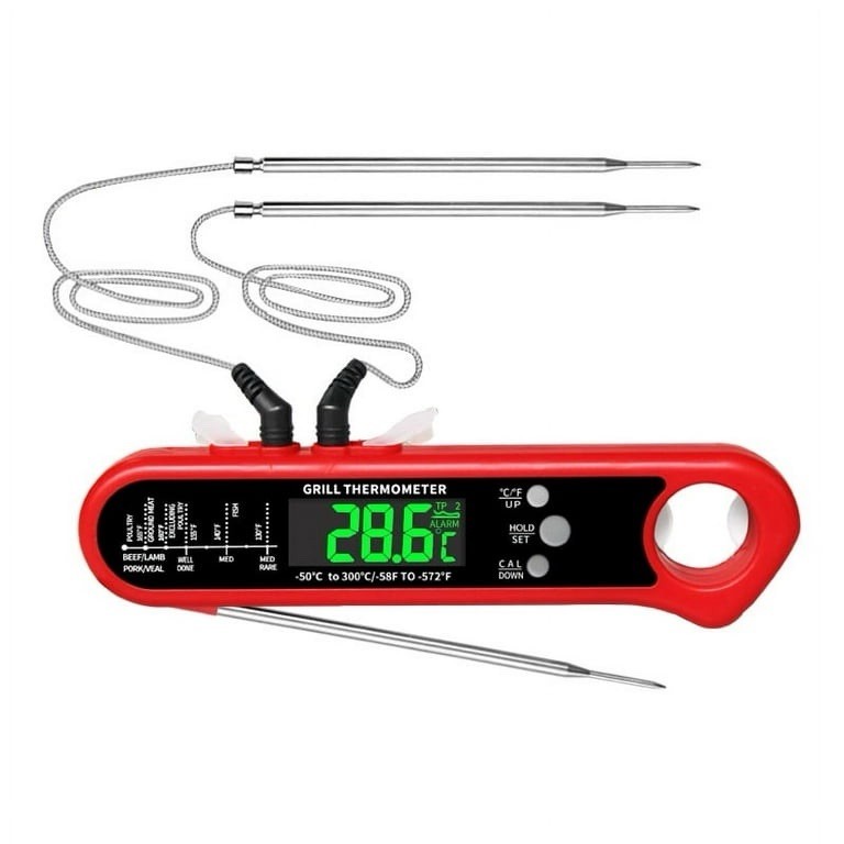 Probe Type Electronic Food Thermometer Kitchen Baking Thermometer for Oil