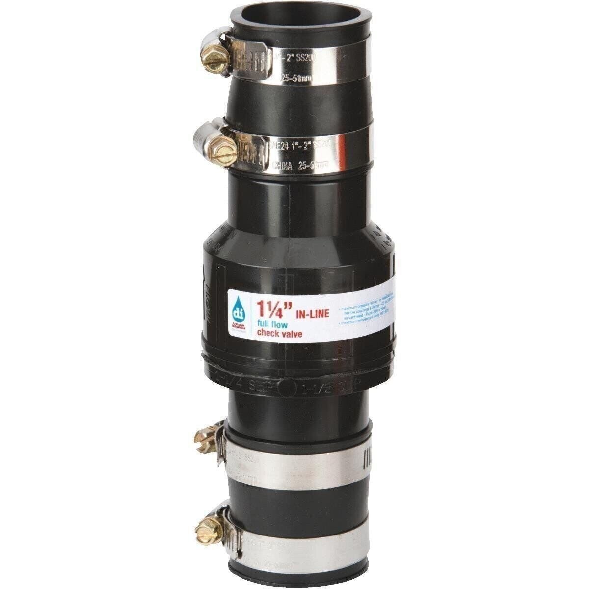 Drainage Industries 1-1/4" Check Valve