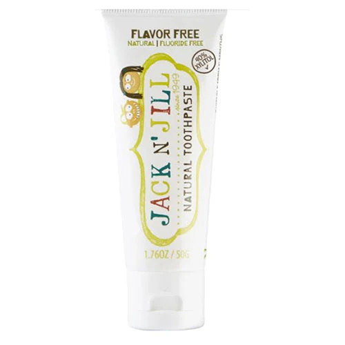 Jack N' Jill, Organic Toothpaste Flavor Free, 1.76 Oz