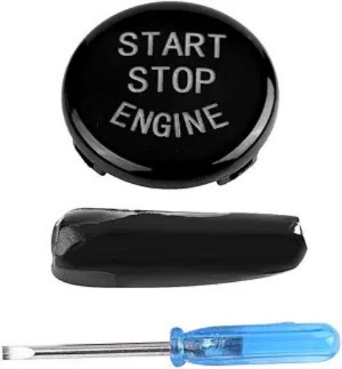 Engine Start Stop Switch Button Cover for Chassis 3 Series E90 E91 E92 E93 Black