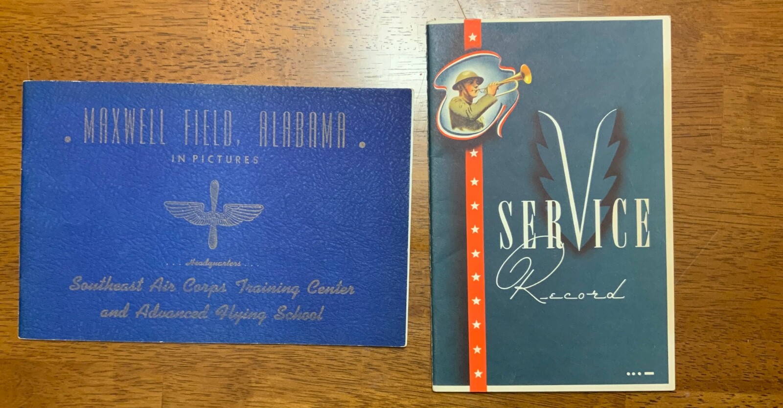 Army Air Corps Pilot 20th AF 444th Bomb Maxwell Field Book Service Log Group BK
