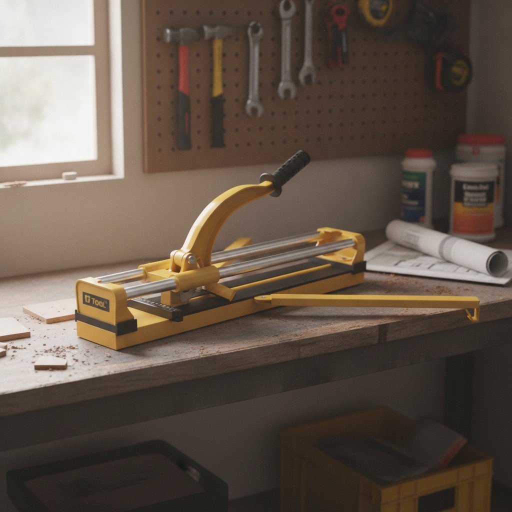 16 Inch Tile Cutter, Porcelain Ceramic Manual Tile Cutter with Tungsten Carbi...