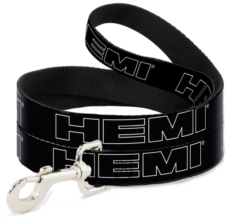 Dog Leash Licensed Hemi 4 Feet Long Buckle Down Licensed Pet Product 1.5” Thick