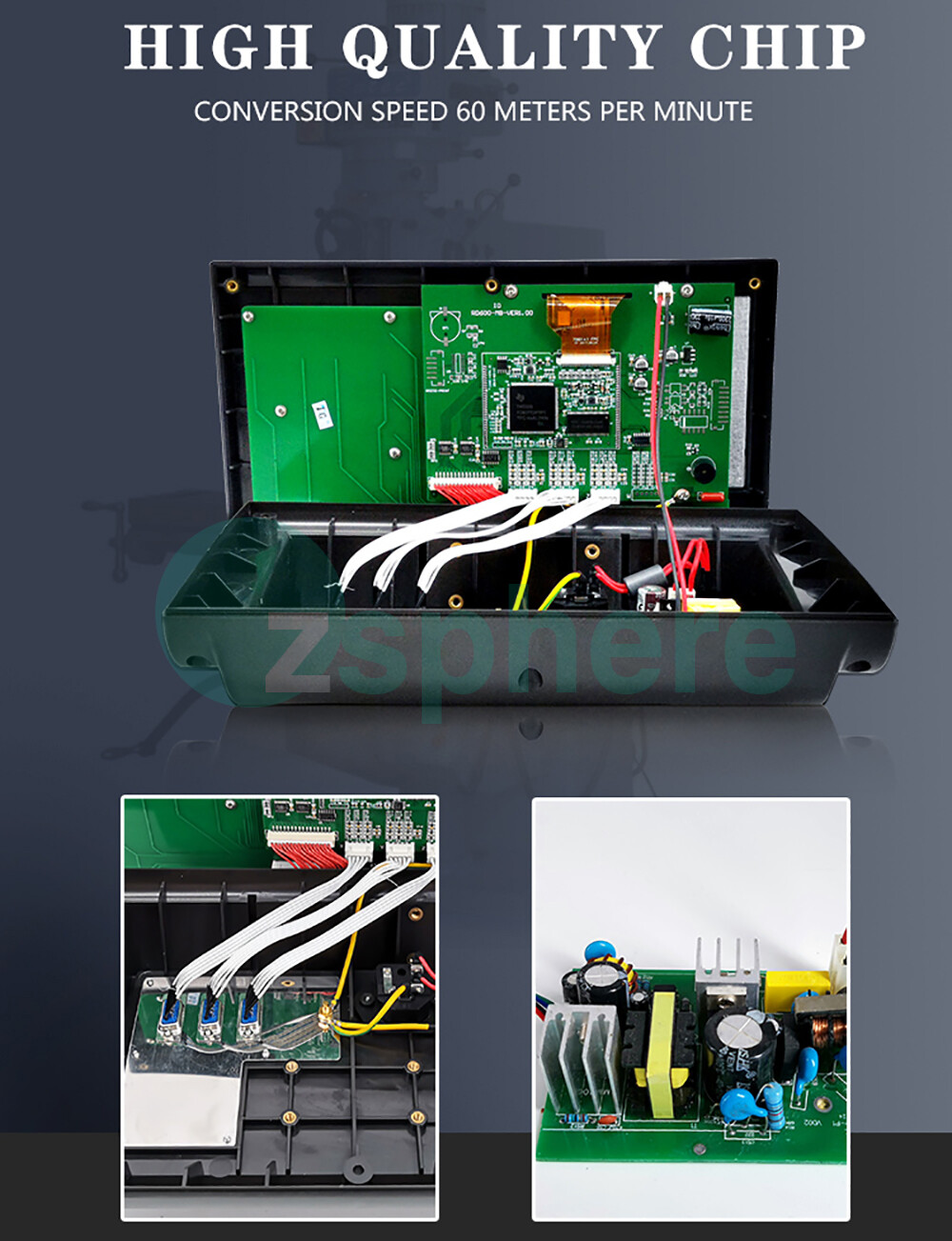 2 Axis digital readout & 5micron linear scale encoder Kit 85V~260V Precision US