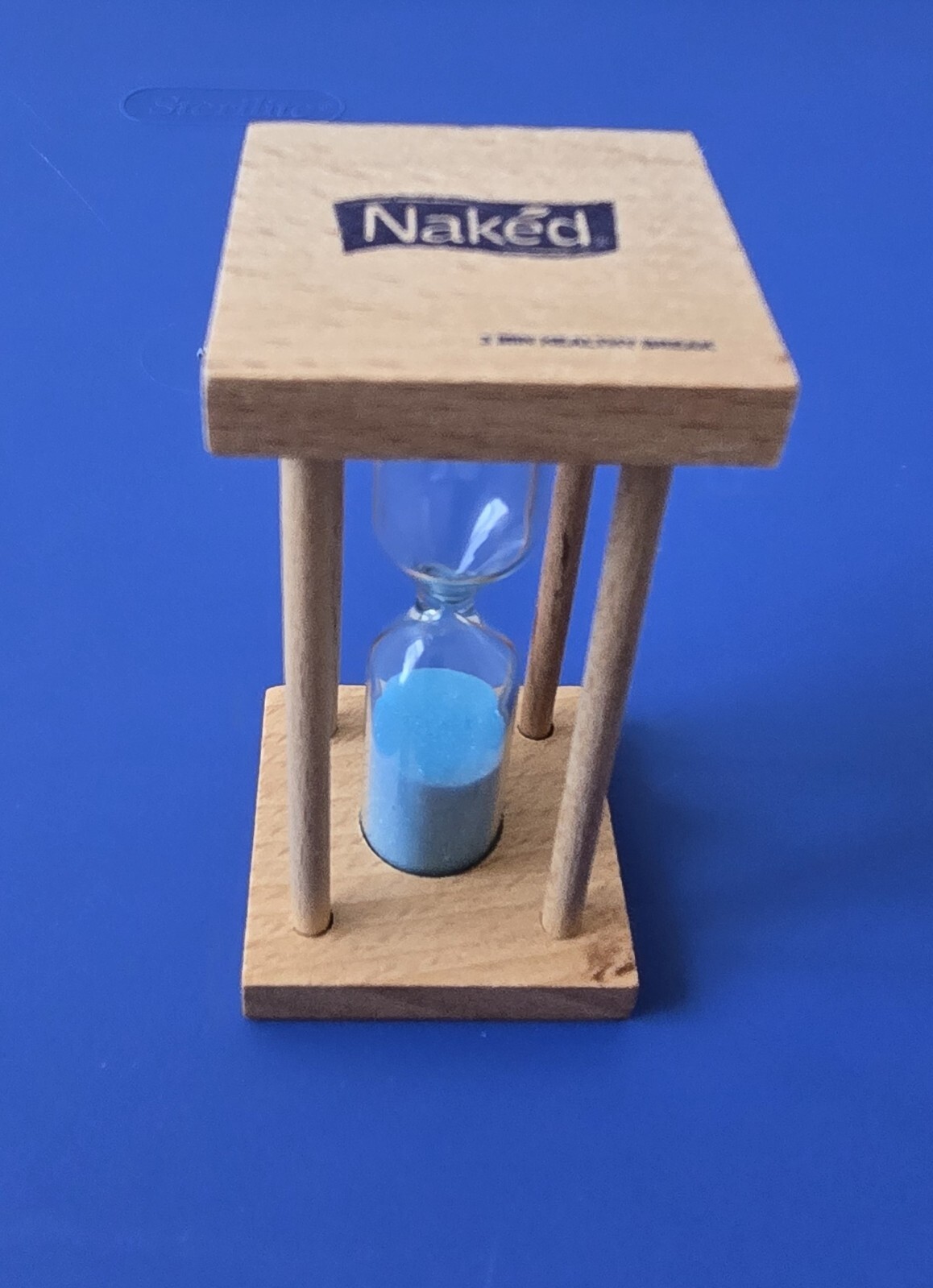 Naked Juice - 3-Min Hour Glass Sand Timer (Small Desk Addition)