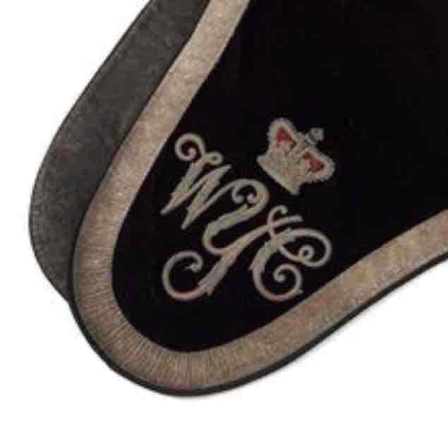 Custom Saddle Shabraque Equestrian Western Cypher Monogram Horse Patch Tack Show