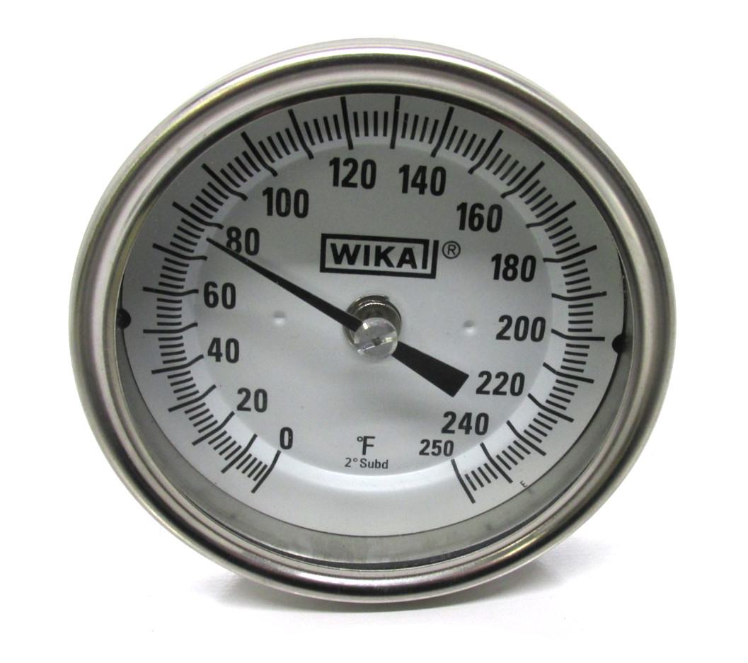 Wika 0-250°F Thermometer BR.