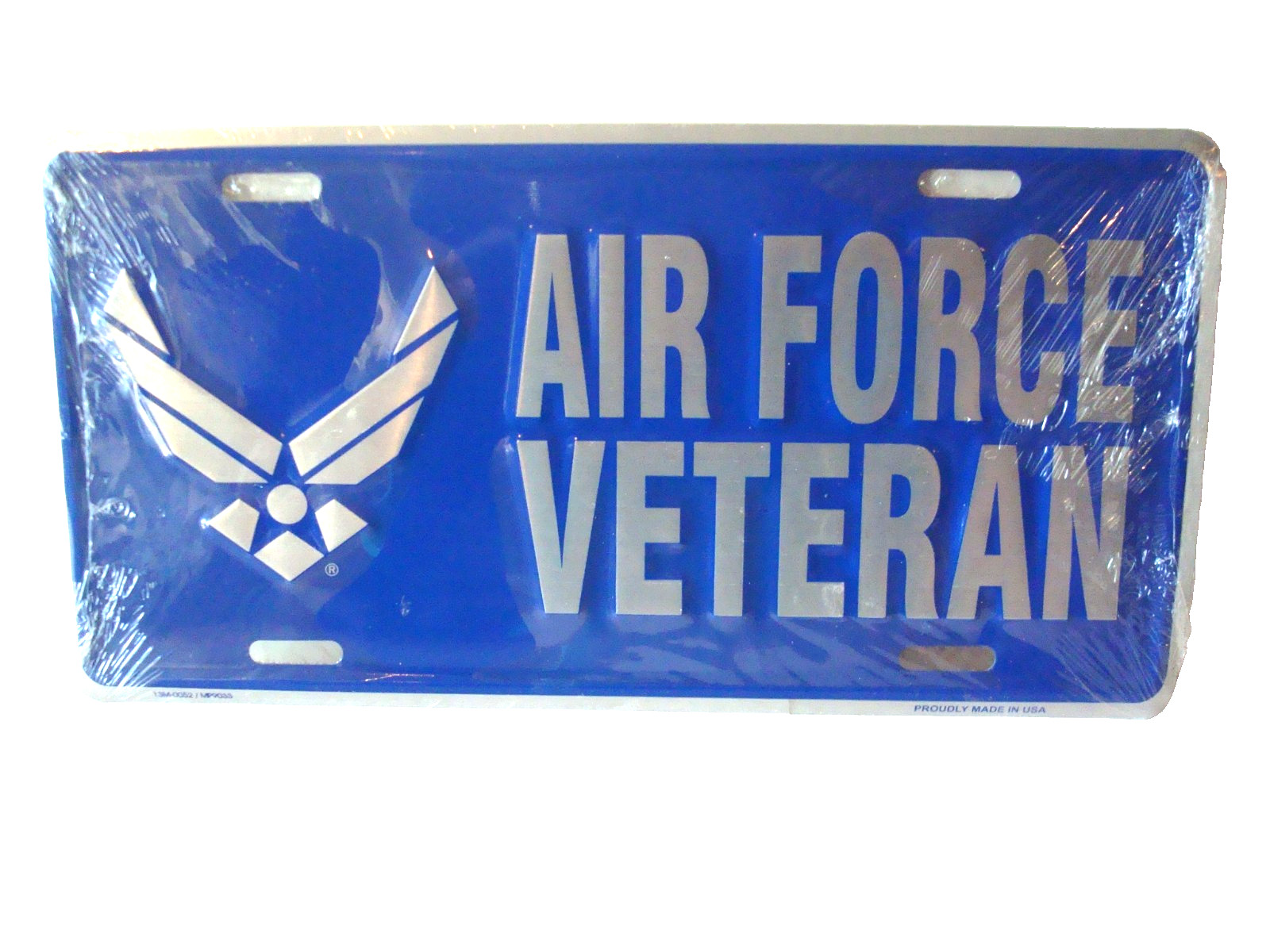 AIR FORCE VETERAN  New Metal License Plate 6 X 12 Inches Aluminum