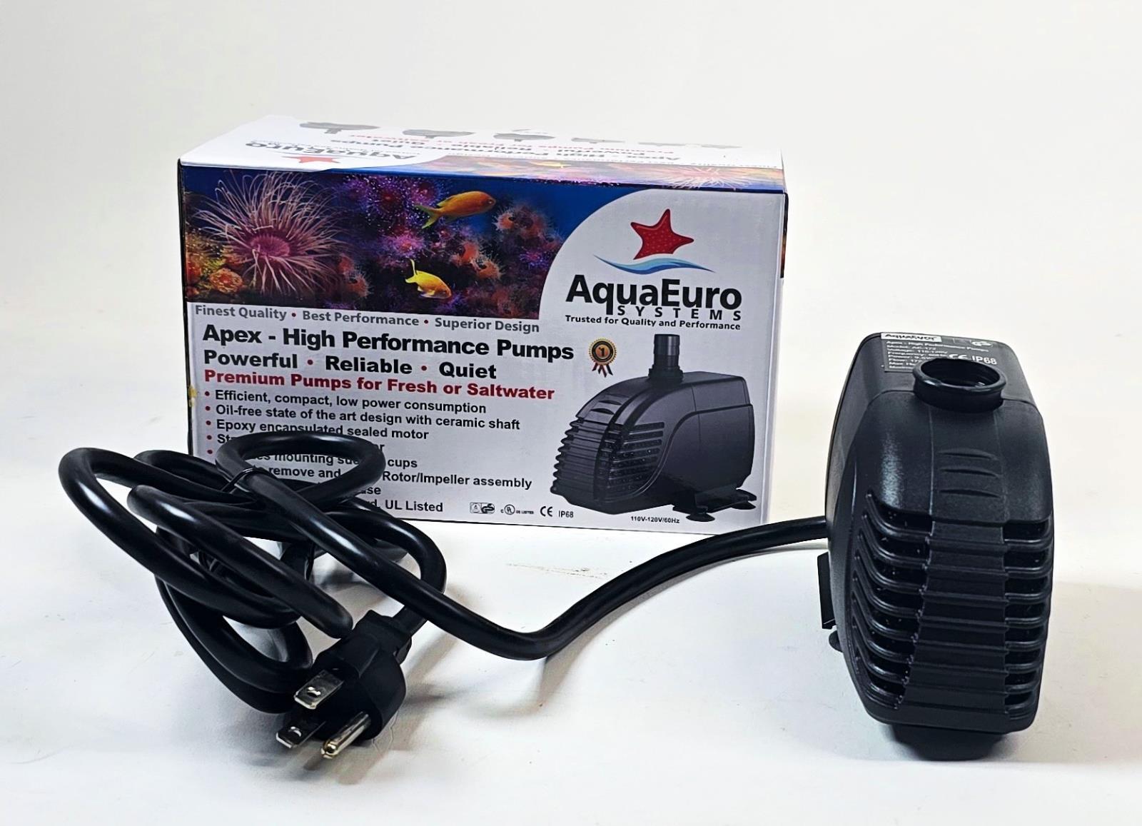 Aqua Euro USA Apex 172 GPH Submersible Water Pump