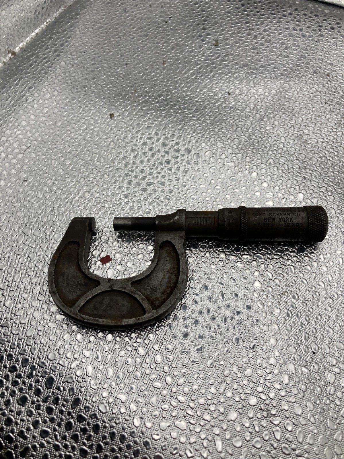 Vintage George Scherr Precision Micrometer tool