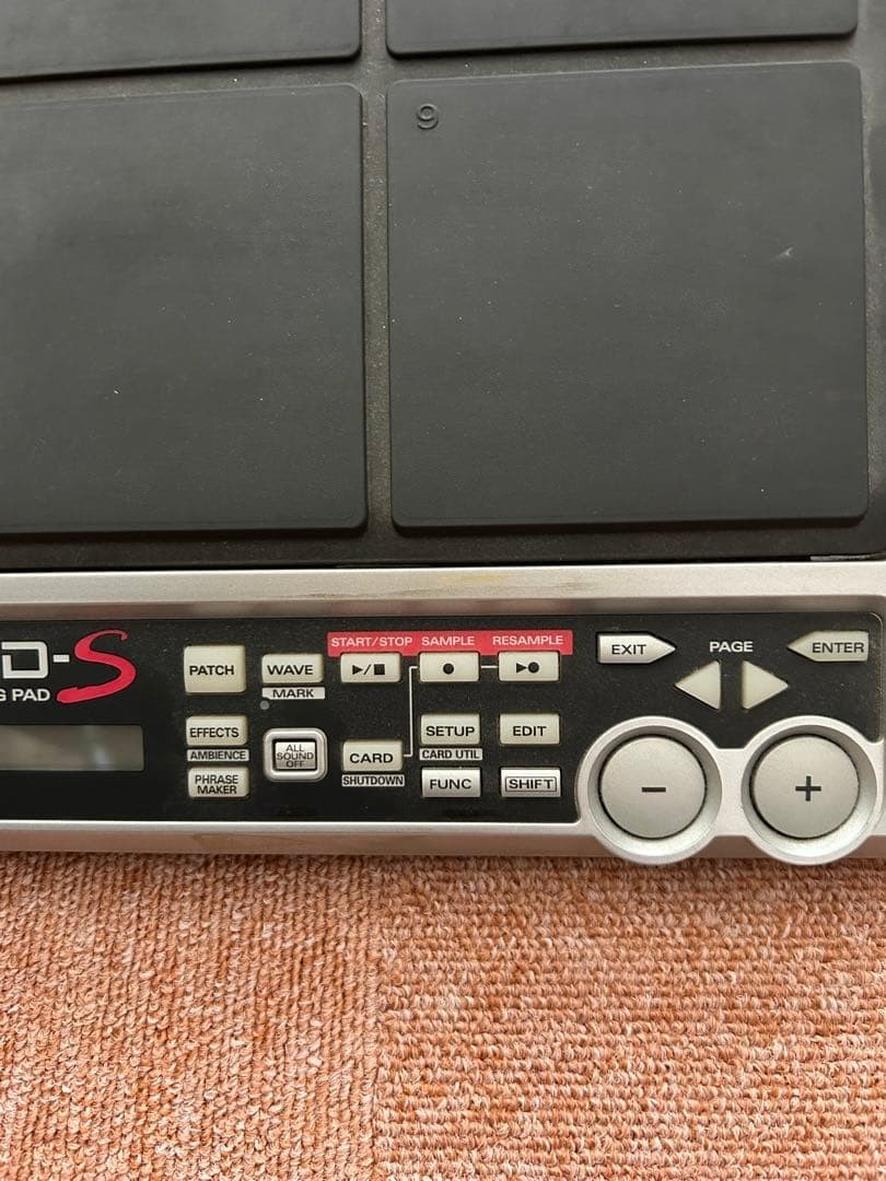 Roland SPD-S Sampling Pad Electronic Percussion Drum Pad w/ AC Adapter Tested