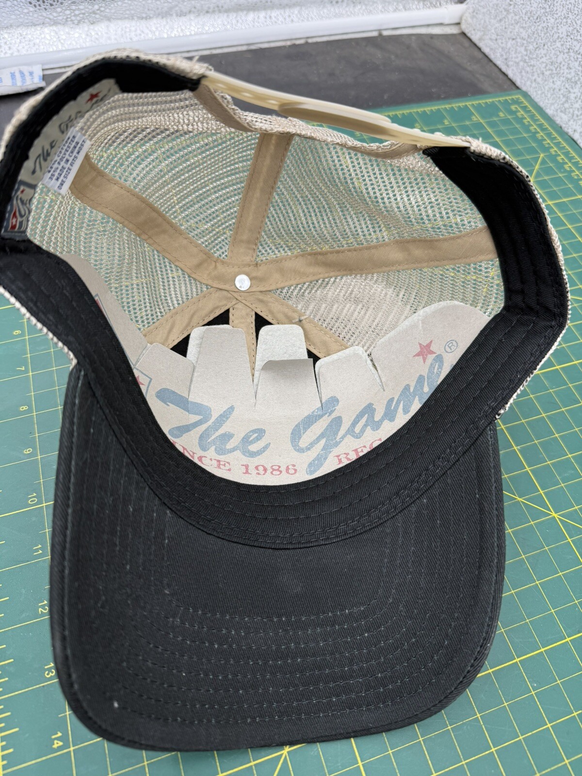 Wake Forest University NCAA Split Bar 3 Line Embroidered Cap Hat by The Game