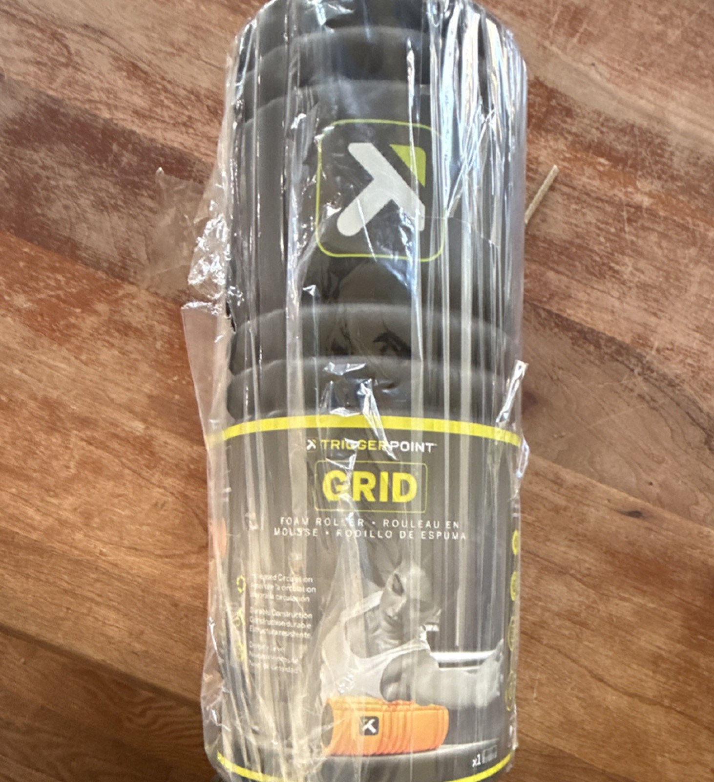 Trigger Point Performance GRID Massage Foam Roller Black Full Body Gym Yoga