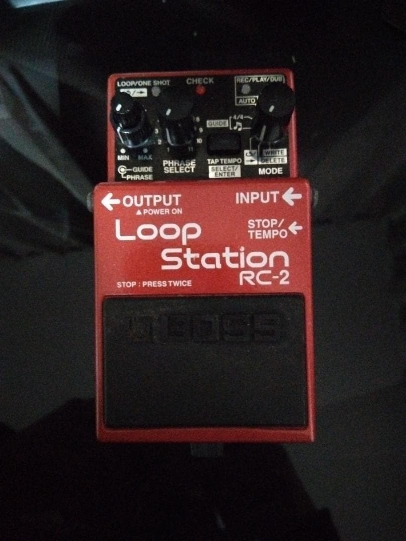 Boss RC-2 Loop Station Looper Guitar Effects Pedal Good