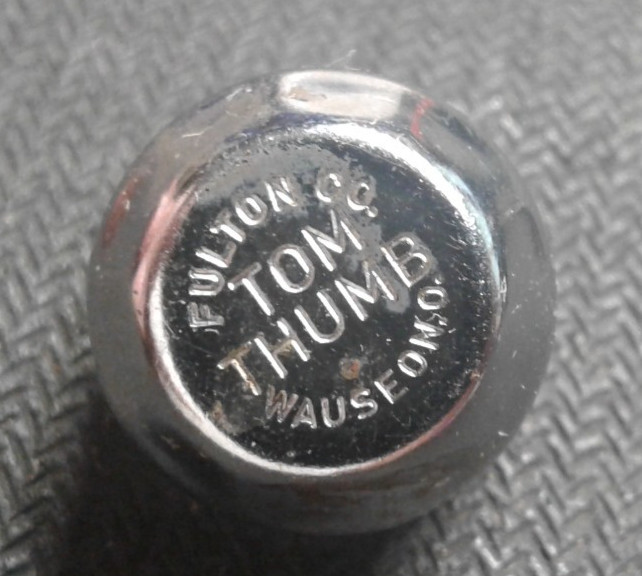 Tom Thumb 3 1/8 Flash Light Miniature some rust and corrosion