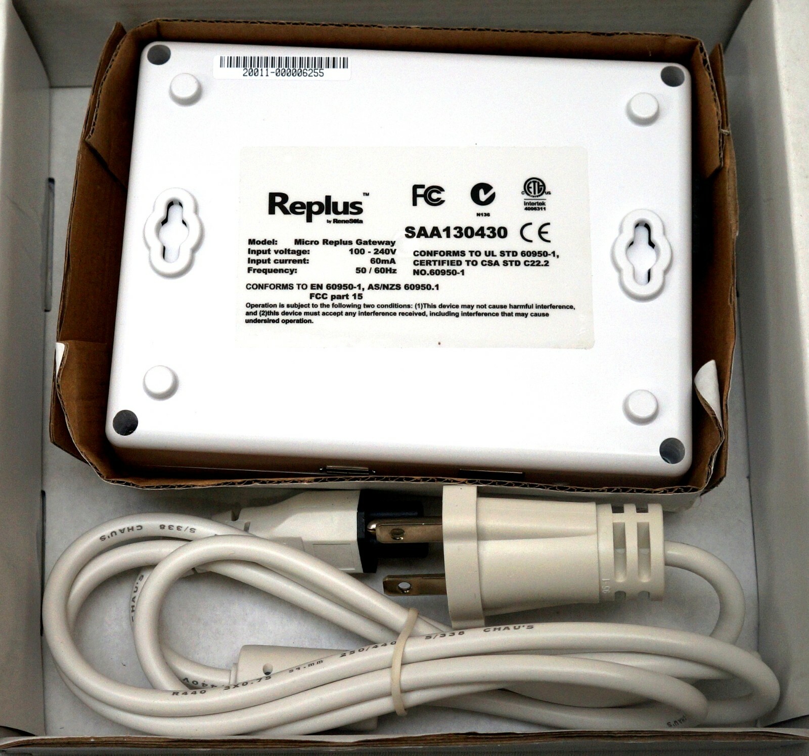 RENESOLA MRG MICRO REPLUS GATEWAY SCREEN DISPLAY Solar Inverter Monitor 208-240V