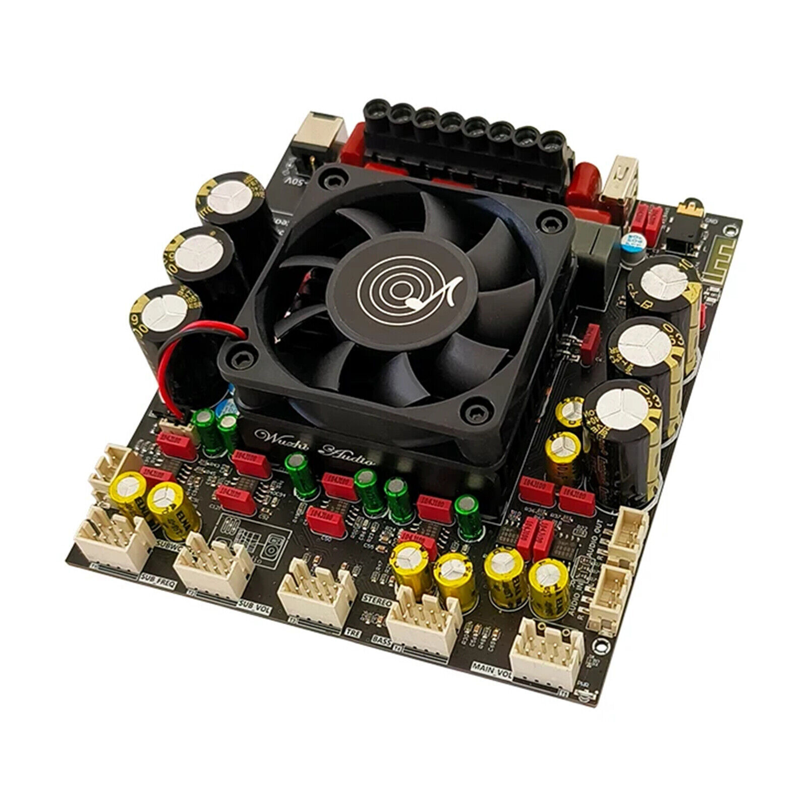 ZK-AS21P 2.1 Bluetooth HiFi Audio Power Amplifier Module High Performance AmpsB