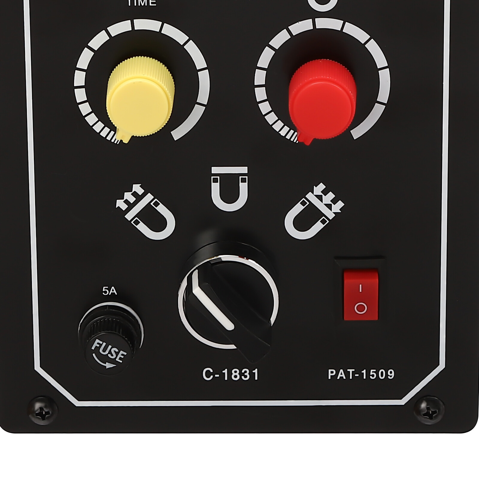 Electro Magnetic Chuck Controller 0-100V 5A DC Magnetic Force Adjustable 110VUS