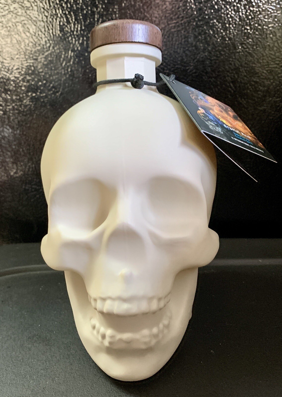 2019 BONE EDITION Dan Aykroyd Crystal Head Vodka Glass Skull Bottle - Empty