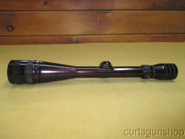 Redfield 6-18x Variable Power Rifle Scope with Adjustable Objective