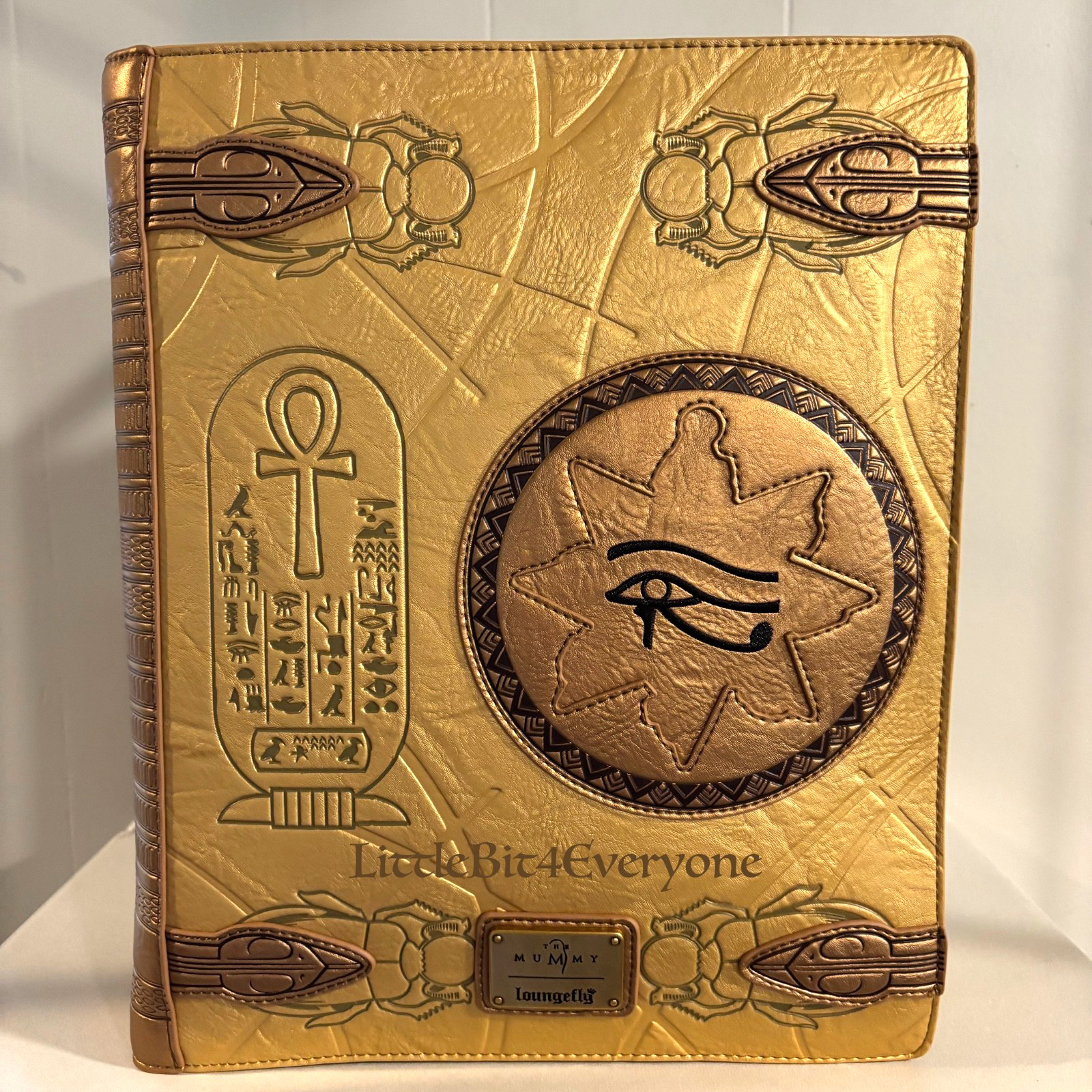 NEW Loungefly The Mummy Book of the Living (Book of Amun-Ra) Mid-Size Backpack