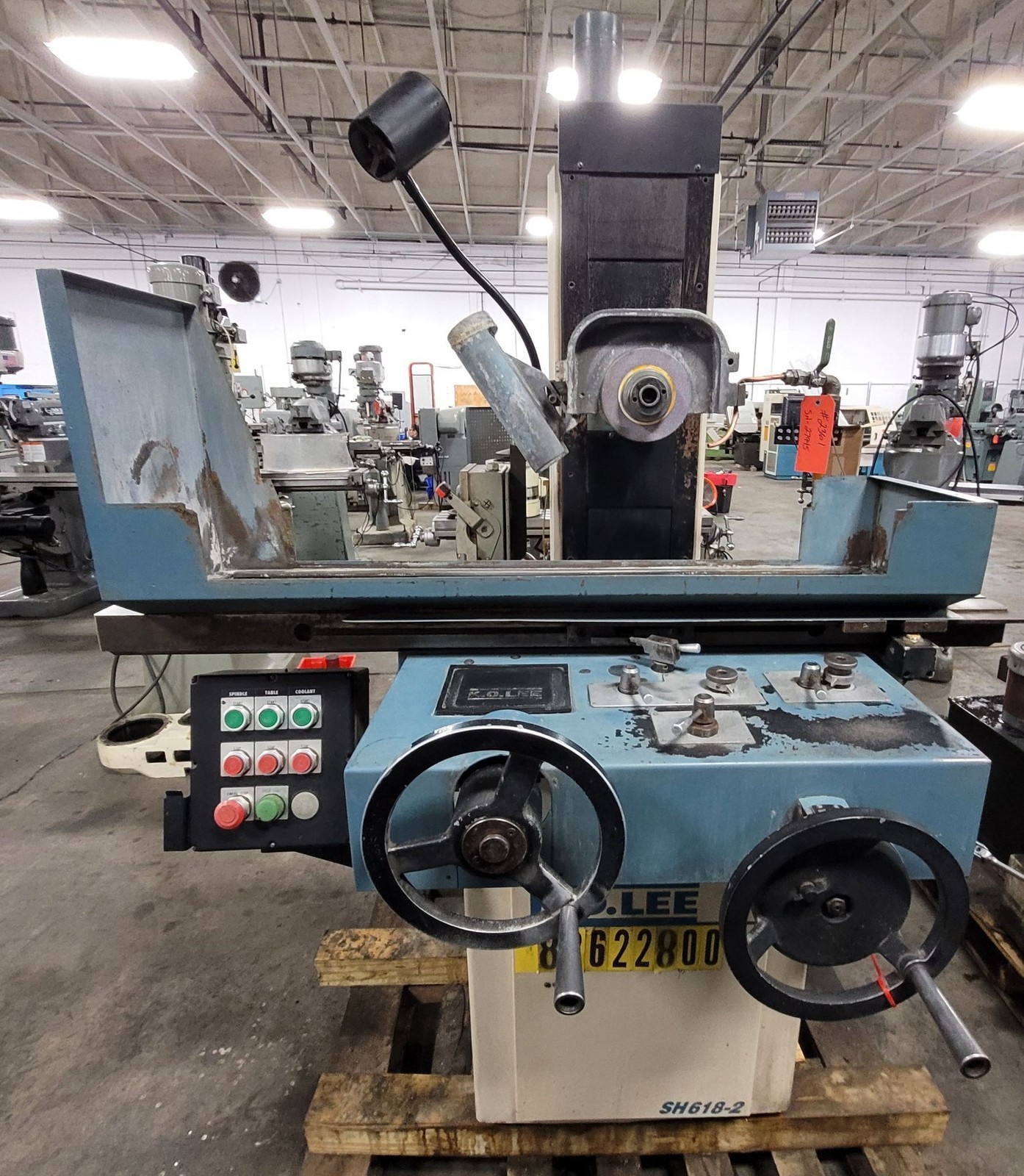 6" x 18" K.O. Lee Hydraulic Surface Grinder